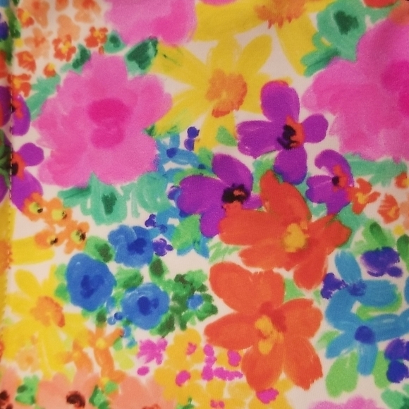 💕FOR LOVE AND LEMONS Yasmin String Bikini Bottom Watercolor Floral Print S NWT - Picture 10 of 13